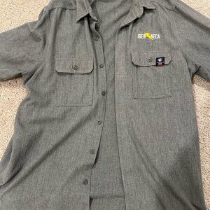 Tyndale FR IBEW Versa button down causal work shirt